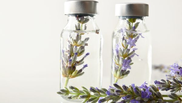 lavender in a bottle