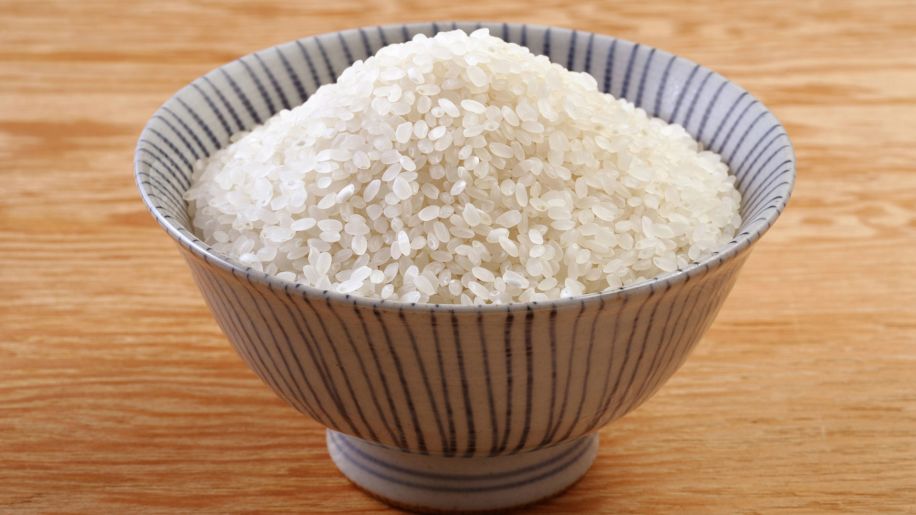 white rice in a bowl