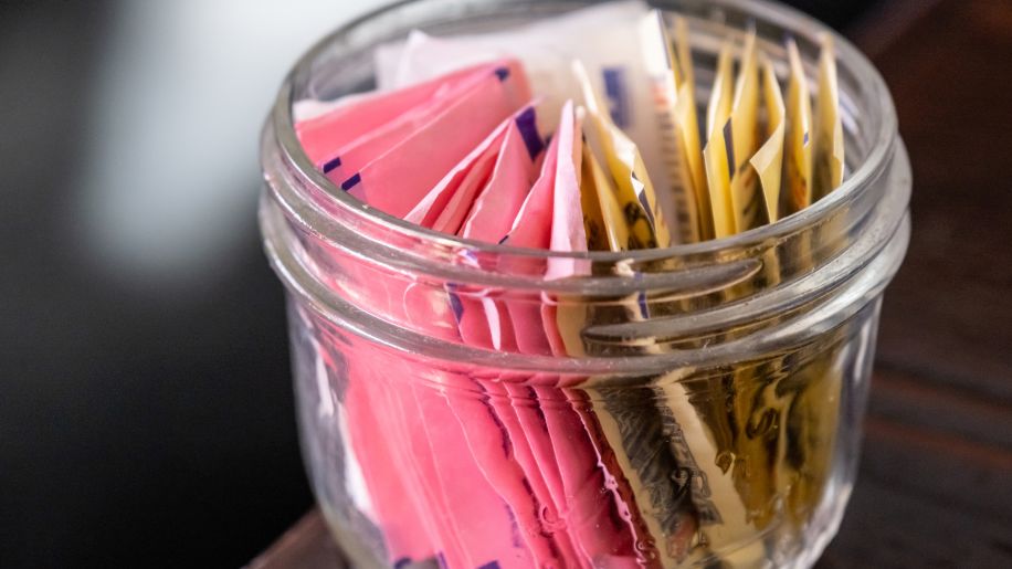 sweetener in a jar