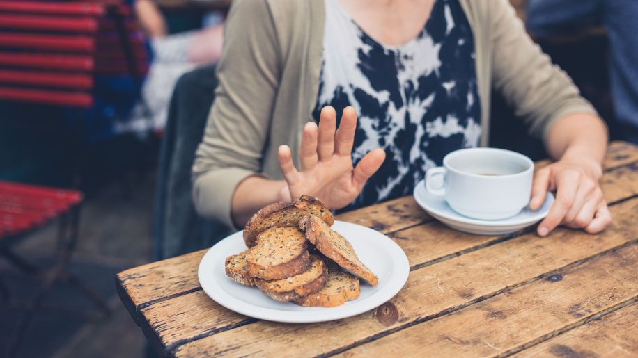 saying no to bread