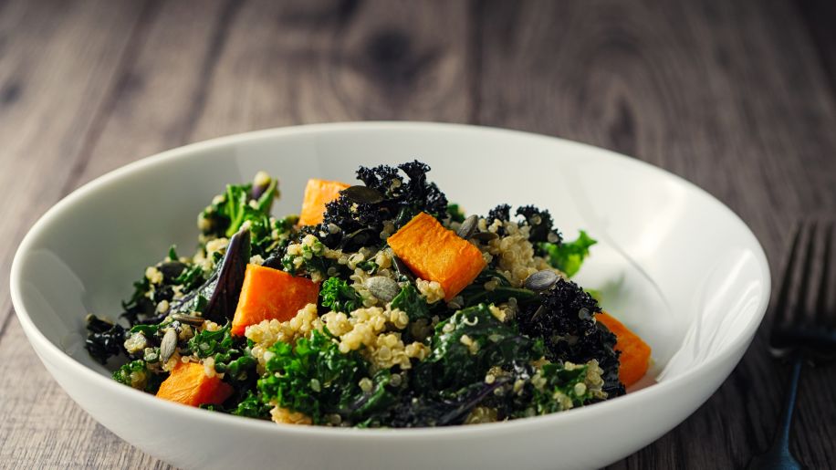 kale salad in a bowl