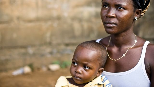 Photo of parent and baby