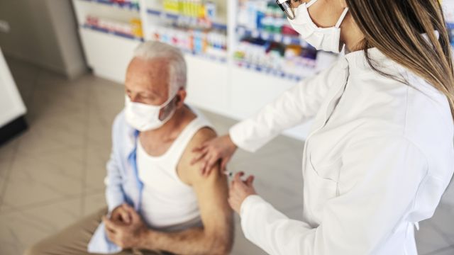 There are steps a person can take to keep their immune system as strong as possible as they age, including staying up to date on recommended vaccinations.