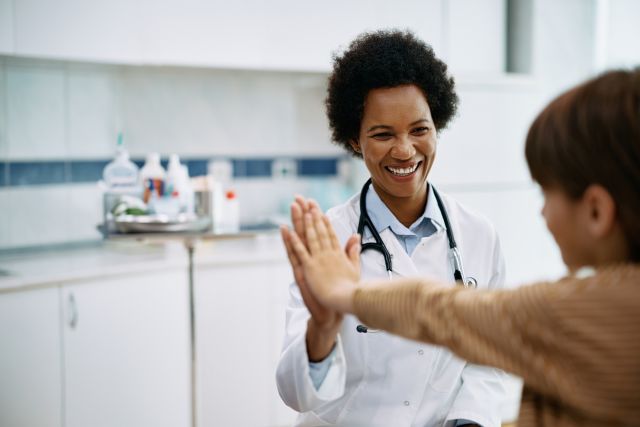 Good relationships with healthcare providers can be helpful in determining how and when to talk to a child about different aspects of living with HIV.