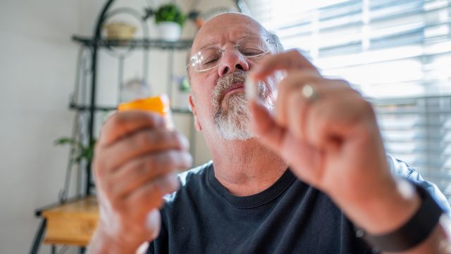 Vision loss can make it more difficult to manage diabetes, including taking medication.