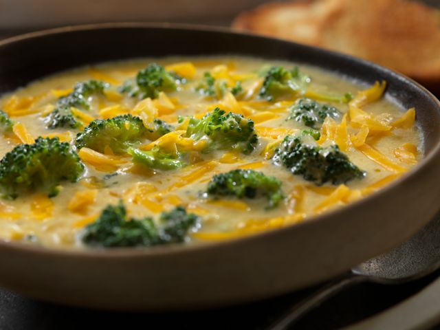 broccoli and cheddar soup