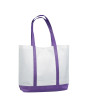 Logo Non-Woven Tote Bag With Trim Colors