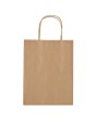 Kraft Paper Brown Shopping Bag - 8" x 10-1/4"