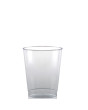 8 oz. Clear Fluted Plastic Cups