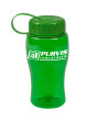 Customizable 18 oz. Poly-Pure Bottle with Tethered Lid