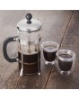 Modena Coffee Press And Glass Set