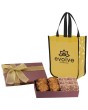 Executive Gift Set With Star Struck Lola Laminated Non-woven Tote Bag