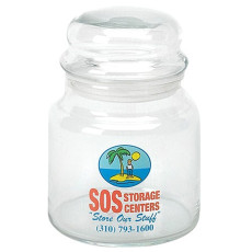 Glass Storage Jar With Lid