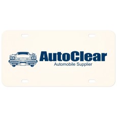 Aluminum Custom License Plate