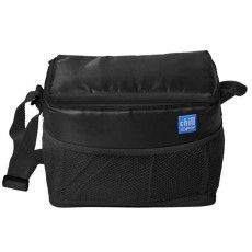 Promotional 6-Can Cooler with Mesh Pockets