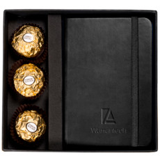 Custom Tuscany Junior Journal & Ferrero Rocher Chocolate Gift Set