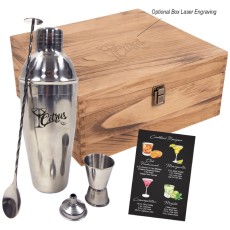 25 oz. Stainless Steel Cocktail Gift Set
