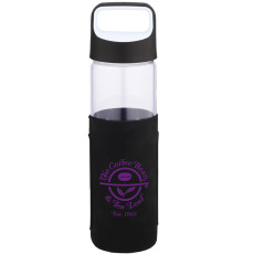16 oz Glass Bottle With Silicone Sleeve