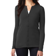 Port Authority Ladies Concept Stretch Button-Front Cardigan (Apparel)