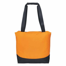 Monogrammed Curve Tote Bag