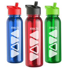 Promo 24 oz. Tritan Bottle with Flip Straw Lid
