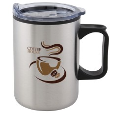Cuppa 14 oz. Double-walled Stainless Mug W/ Plastic Liner