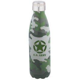 17 oz. Patterned Double Wall Stainless Bottle