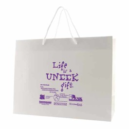 Imprinted White Gloss Eurototes