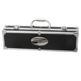 3 Piece BBQ Set In Aluminum Case