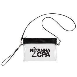 Game Day Clear Wristlet Pouch