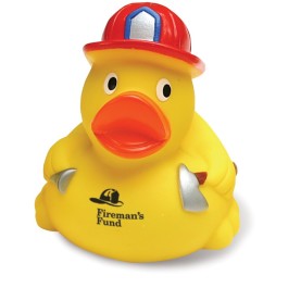 Custom Fireman Rubber Duck