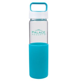 Logo 20 oz. Lela Glass Bottle