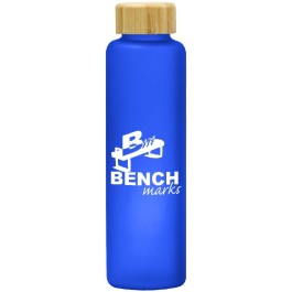 20 oz. Belle Glass Bottle With Bamboo Lid