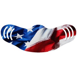 USA Made Full Color Adjustable Face Mask