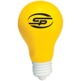 Imprinted Light Bulb Stress Reliever