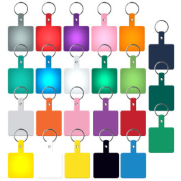 Printable Square Flexible Key-Tag