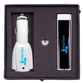 Printed Econo Mobile Charger & Car Charger
