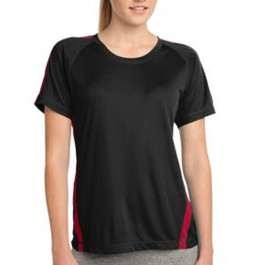 Sport-Tek Ladies Colorblock Competitor Tee