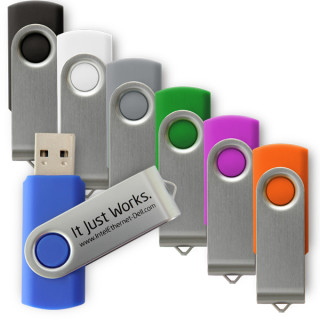 2GB Swivel USB Drive
