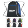 Monogrammed Mesh Accent Drawstring Sports Pack 