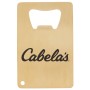 Credit Card Brushed Gold Bottle Opener