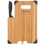Bamboo Cutting Board with Knife