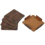 4-Piece Stitched Coaster Set