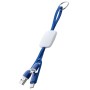 Slide Charging Cables on Key Ring