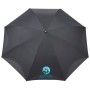 48" Recycled Pet Auto Open Plaid Inversion Umbrella