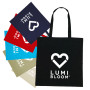 Imprinted Colored Cotton Tote Bag