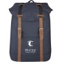 Flap Drawstring Backpack