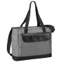 Professional Heathered Tote with Vinyl Accent