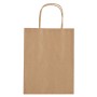 Kraft Paper Brown Shopping Bag - 8" x 10-1/4"