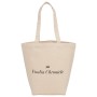Herringbone 7 oz. Cotton Canvas Grocery Tote